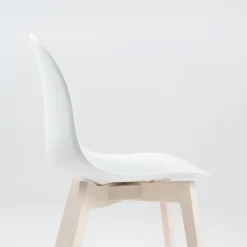 Chaise Salon|Chaise De Cuisine*1665 Academy Connubia© Chaise scandinave en polypropylène et bois