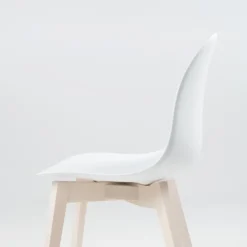 Chaise Salon|Chaise De Cuisine*1665 Academy Connubia© Chaise scandinave en polypropylène et bois