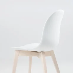 Chaise Salon|Chaise De Cuisine*1665 Academy Connubia© Chaise scandinave en polypropylène et bois