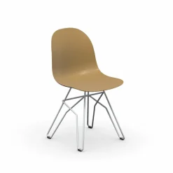 Chaise De Cuisine|Chaise De Salle à Manger*1664 Academy Connubia© Chaise design en polypropylène et métal