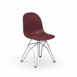 Chaise De Cuisine|Chaise De Salle à Manger*1664 Academy Connubia© Chaise design en polypropylène et métal