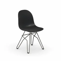 Chaise De Cuisine|Chaise De Salle à Manger*1664 Academy Connubia© Chaise design en polypropylène et métal