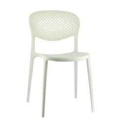 Chaise De Jardin*Abby Connubia® Chaise de jardin empilable en polypropylène recyclé avec dossier microperforé