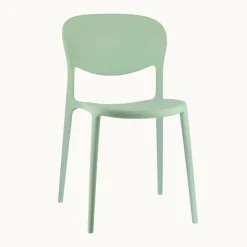 Chaise De Jardin*Abby Connubia® Chaise de jardin italienne empilable en polypropylène recyclé sans accoudoirs