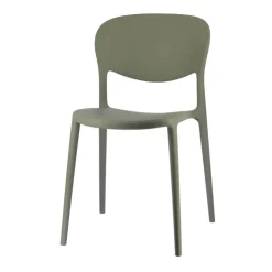 Chaise De Jardin*Abby Connubia® Chaise de jardin italienne empilable en polypropylène recyclé sans accoudoirs