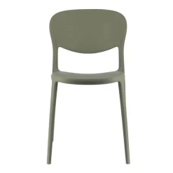 Chaise De Jardin*Abby Connubia® Chaise de jardin italienne empilable en polypropylène recyclé sans accoudoirs