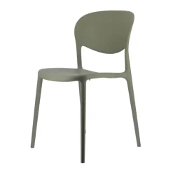 Chaise De Jardin*Abby Connubia® Chaise de jardin italienne empilable en polypropylène recyclé sans accoudoirs