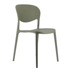 Chaise De Jardin*Abby Connubia® Chaise de jardin italienne empilable en polypropylène recyclé sans accoudoirs