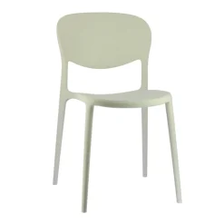 Chaise De Jardin*Abby Connubia® Chaise de jardin italienne empilable en polypropylène recyclé sans accoudoirs