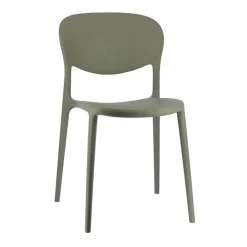 Chaise De Cuisine|Chaise De Salle à Manger*Abby Connubia® Chaise italienne empilable en polypropylène recyclé sans accoudoirs