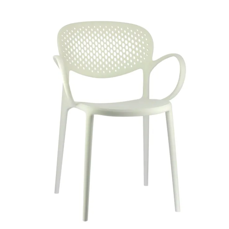 Chaise De Jardin|Fauteuil De Jardin*Abby Connubia® Fauteuil de jardin empilable en polypropylène recyclé avec dossier microperforé