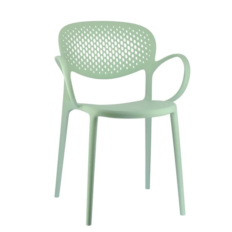 Chaise De Jardin|Fauteuil De Jardin*Abby Connubia® Fauteuil de jardin empilable en polypropylène recyclé avec dossier microperforé