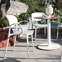 Fauteuil De Jardin*Abby Connubia® Fauteuil de jardin empilable en polypropylène recyclé