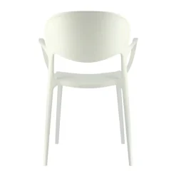 Fauteuil De Jardin*Abby Connubia® Fauteuil de jardin empilable en polypropylène recyclé