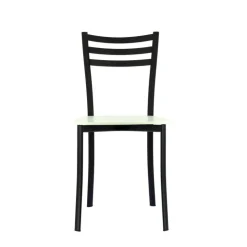 Chaise De Cuisine*Ace 1320 Chaise de cuisine en métal et assise bois