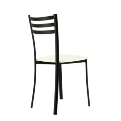 Chaise De Cuisine*Ace 1320 Chaise de cuisine en métal et assise bois