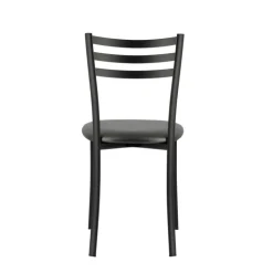Chaise De Cuisine*Ace 1320 Chaise de cuisine en métal avec assise en simili rembourrée