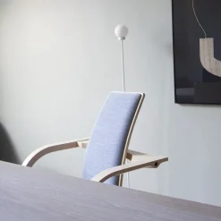 Varier Chaise De Bureau|Chaise Salon*Actulum ® Fauteuil de bureau ergonomique à bascule en tissu et bois