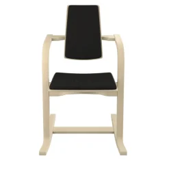 Varier Chaise De Bureau|Chaise Salon*Actulum ® Fauteuil de bureau ergonomique à bascule en tissu et bois