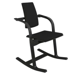 Varier Chaise De Bureau|Chaise Salon*Actulum ® Fauteuil de bureau ergonomique à bascule en tissu et bois
