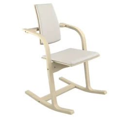 Varier Chaise De Bureau|Chaise Salon*Actulum ® Fauteuil de bureau ergonomique à bascule en tissu et bois