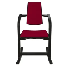 Varier Chaise De Bureau|Chaise Salon*Actulum ® Fauteuil de bureau ergonomique à bascule en tissu et bois