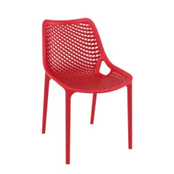 Chaise De Jardin*Air Chaise de jardin moderne ajourée en polypropylène