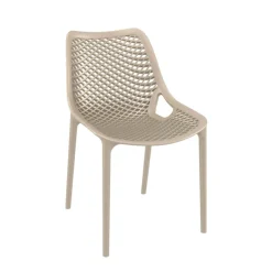 Chaise De Jardin*Air Chaise de jardin moderne ajourée en polypropylène
