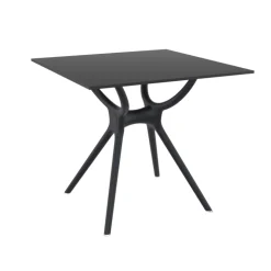 Table De Cuisine|Table Pour Petit Espace*Air Table carrée petit espace en stratifié et polypropylène