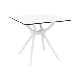 Table De Cuisine|Table Pour Petit Espace*Air Table carrée petit espace en stratifié et polypropylène