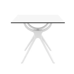 Table De Cuisine|Table Pour Petit Espace*Air Table carrée petit espace en stratifié et polypropylène