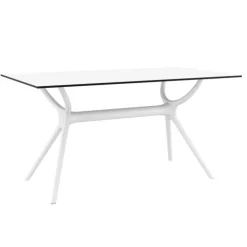 Table De Salle à Manger*Air Table rectangulaire en stratifié et polypropylène