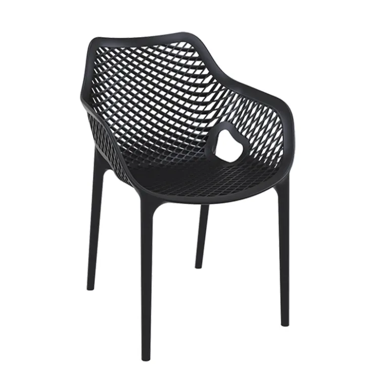 Chaise De Jardin|Fauteuil De Jardin*Air XL Fauteuil de jardin moderne ajouré en polypropylène