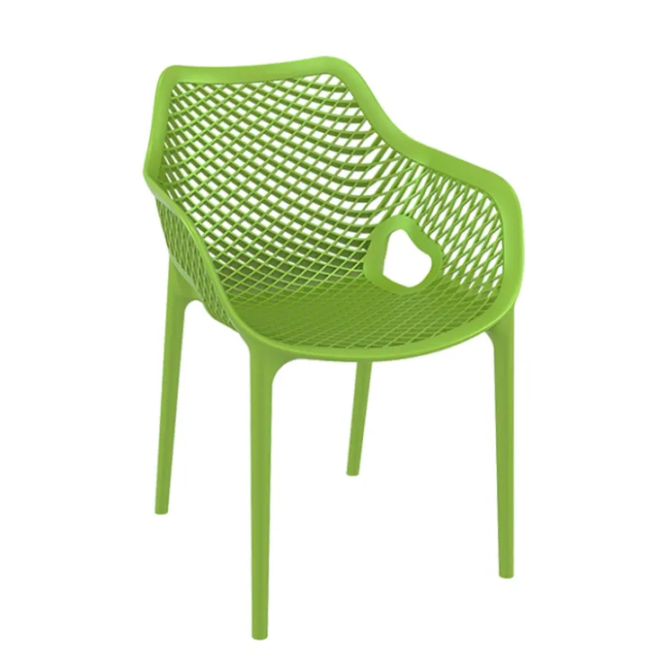 Chaise De Jardin|Fauteuil De Jardin*Air XL Fauteuil de jardin moderne ajouré en polypropylène
