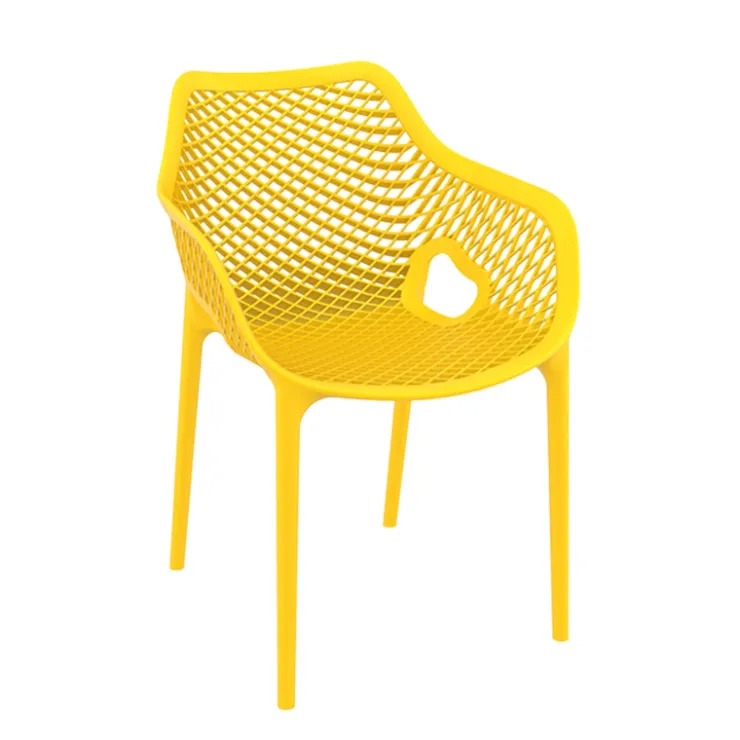 Chaise De Jardin|Fauteuil De Jardin*Air XL Fauteuil de jardin moderne ajouré en polypropylène