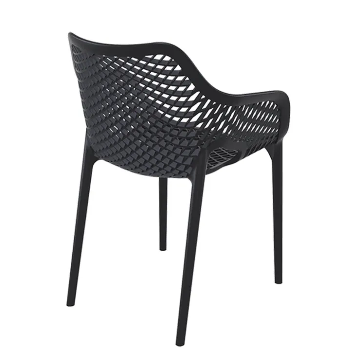 Chaise De Jardin|Fauteuil De Jardin*Air XL Fauteuil de jardin moderne ajouré en polypropylène