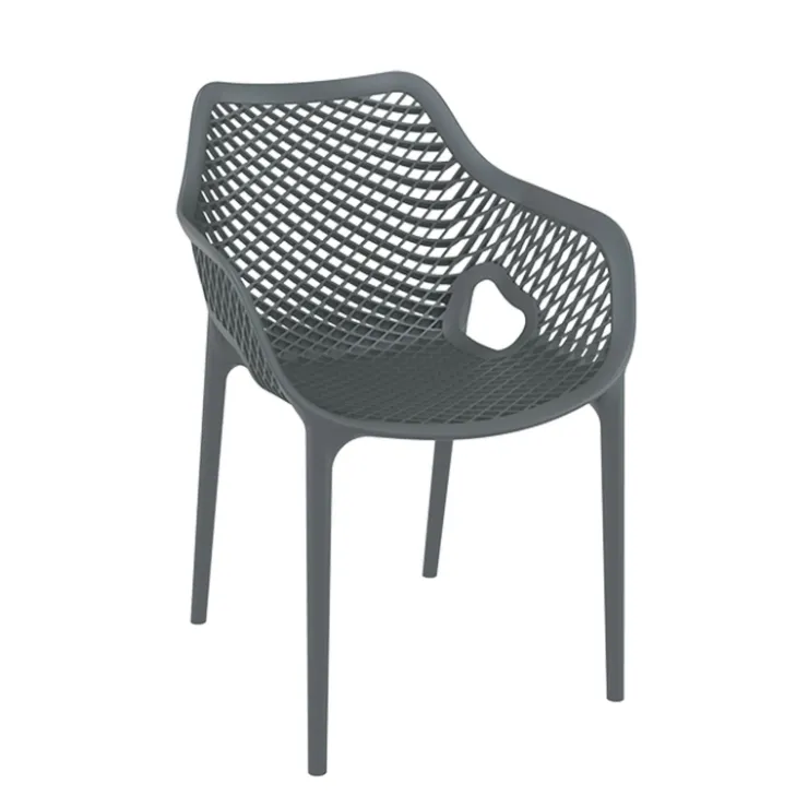 Chaise De Jardin|Fauteuil De Jardin*Air XL Fauteuil de jardin moderne ajouré en polypropylène