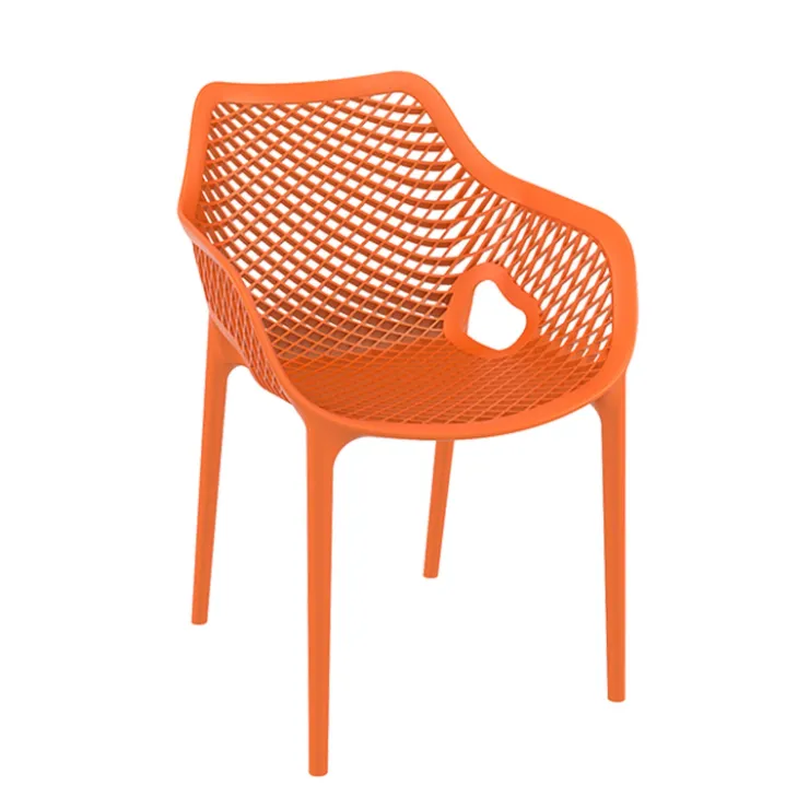 Chaise De Jardin|Fauteuil De Jardin*Air XL Fauteuil de jardin moderne ajouré en polypropylène