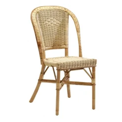 Kok Chaise De Salle à Manger|Chaise Salon*AlbertineChaise en rotin vintage
