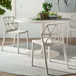 Chaise De Cuisine|Chaise De Salle à Manger*Alchemia Connubia® Chaise design empilable en polypropylène