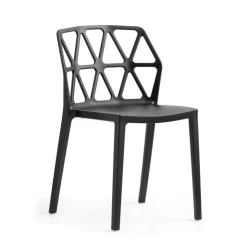 Chaise De Jardin*Alchemia Connubia® Chaise de jardin design empilable en polypropylène