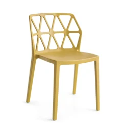 Chaise De Jardin*Alchemia Connubia® Chaise de jardin design empilable en polypropylène