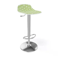Tabouret Snack (assise +/- 65 Cm)|Tabouret De Bar (assise +/- 80 Cm)*Alhambra 97A / 97AV Tabouret italien sans dossier réglable en hauteur avec assise à motifs