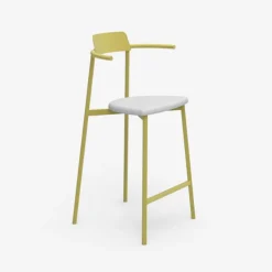 Carrier Tabouret Snack (assise +/- 65 Cm)|Tabouret De Bar (assise +/- 80 Cm)*Alice ® Tabouret snack moderne en acier fabriqué en France