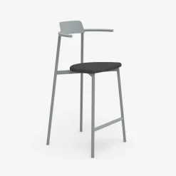 Carrier Tabouret De Bar (assise +/- 80 Cm)*Alice ® Tabouret de bar design en métal made in France