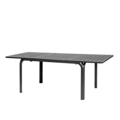 Table De Jardin*Alloro Table de jardin extensible en polypropylène et aluminium