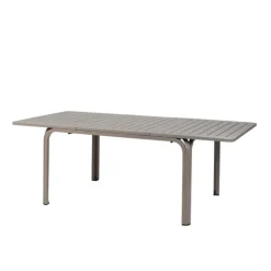 Table De Jardin*Alloro Table de jardin extensible en polypropylène et aluminium