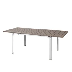 Table De Jardin*Alloro Table de jardin extensible en polypropylène et aluminium