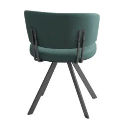 Perfecta Chaise De Salle à Manger|Chaise De Bureau*Allure Chaise moderne en tissu pivotante