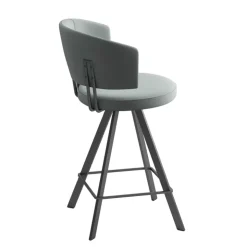 Perfecta Tabouret Snack (assise +/- 65 Cm)|Tabouret De Bar (assise +/- 80 Cm)*Allure Tabouret snack design pivotant en tissu